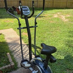 Dual Trainer Elliptical Bike – 2-in-1 Cardio Machine