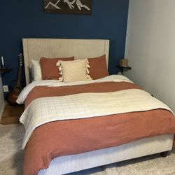 Queen Size Bed Frame And Mattress 