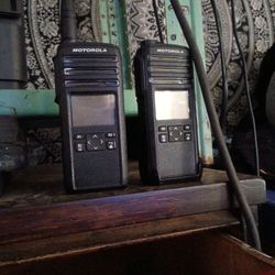 Motorola Walkie Talkies 
