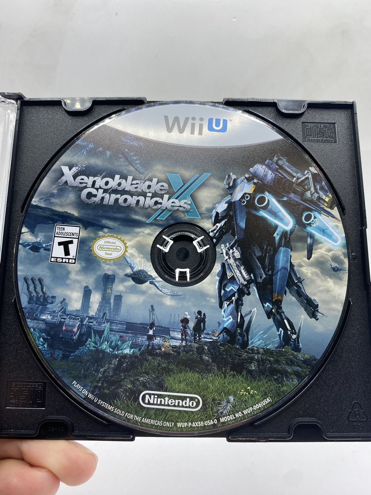 Xenoblade Chronicles X (Nintendo Wii U, 2015) - Disc Only Mint Disc Tested