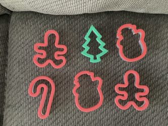Brand New Large Christmas Cookie Cutters