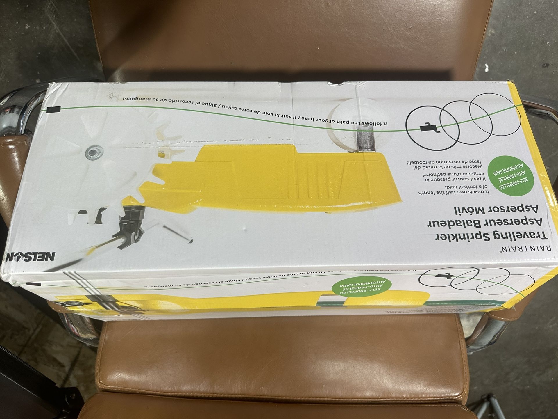 Nelson Sprinkler Tractor