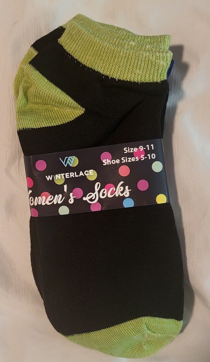 3 Pairs Of Low Cut Ankle Socks