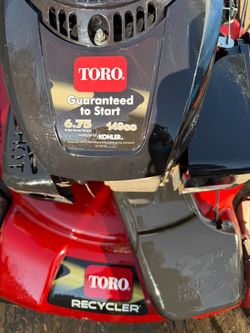 Toro Recycler self propelled lawnmower