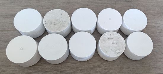 10 Pack Google Wifi Mesh Router System AC1200 Dual-Band – Tested WPower Cables