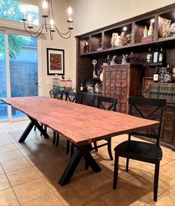 Statement Piece Live Edge Wood Table