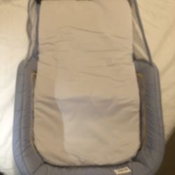 Portable Baby Sleeper Nest With Light , Blue