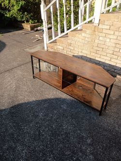 New Glass TV Stand