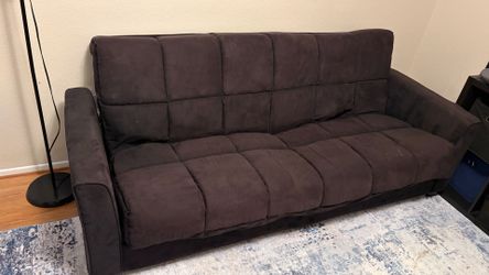 Black futon