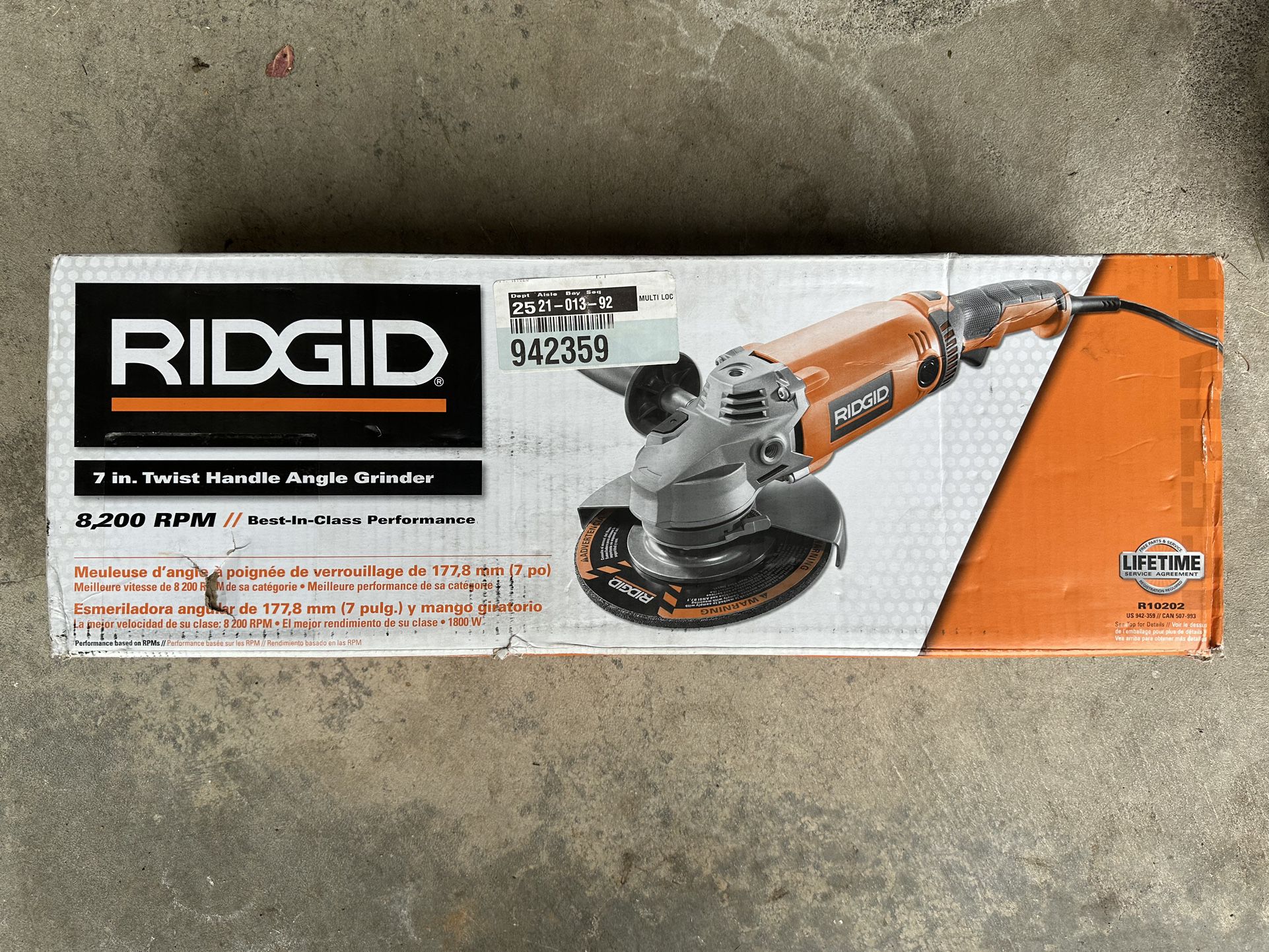 Rigid Brand Tool FS