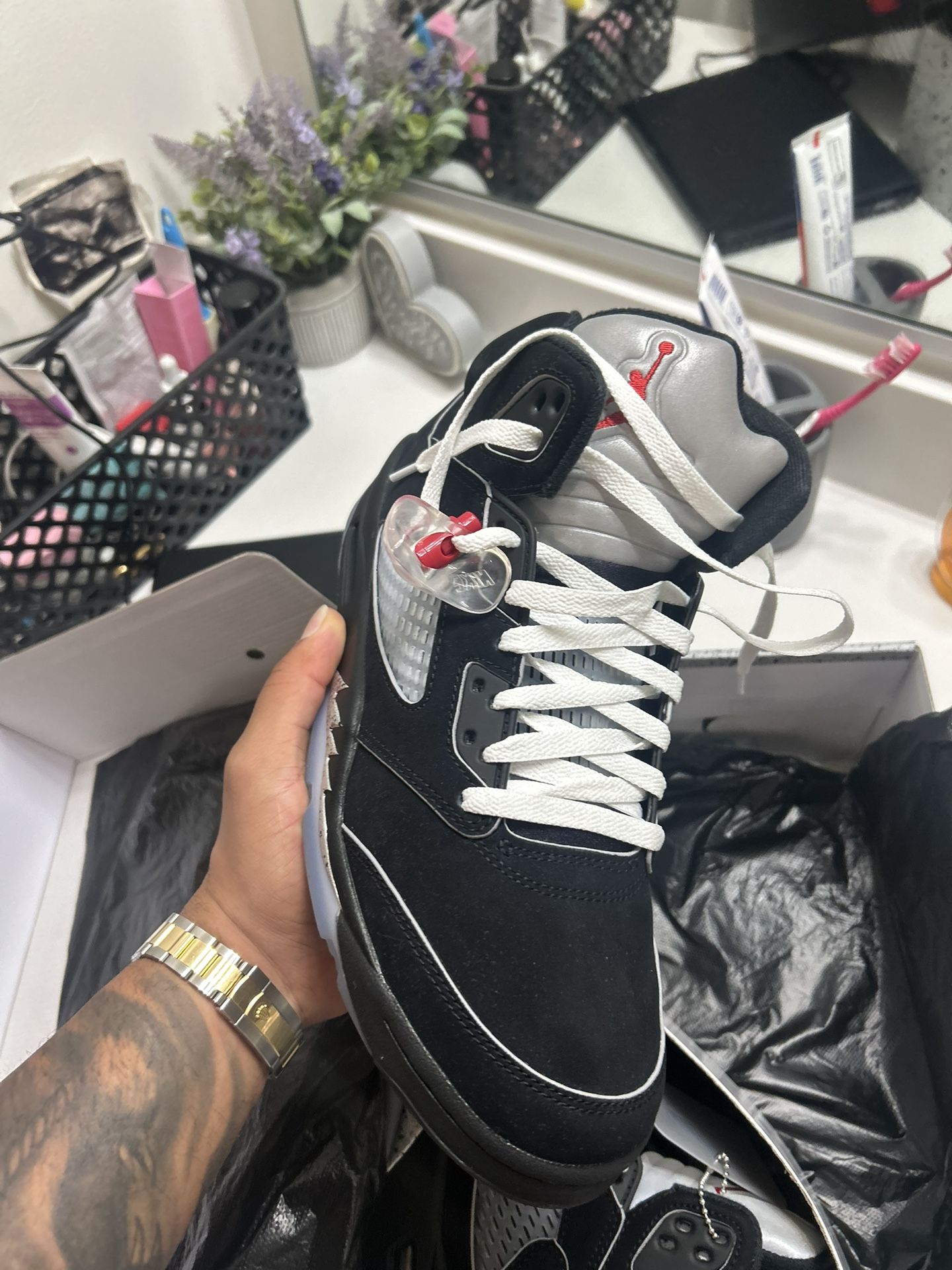 Jordan 5 Black metallic