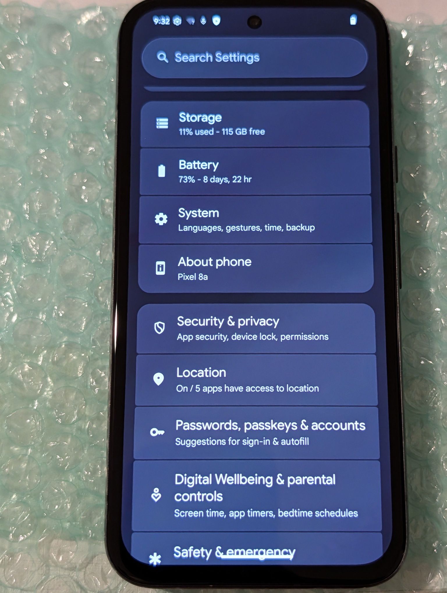 Google Pixel 8a - 128GB Unlocked