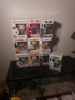 Lot Of Funko Pops 10
