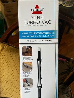 Bissell 3-in-1 vacuum NIB $30