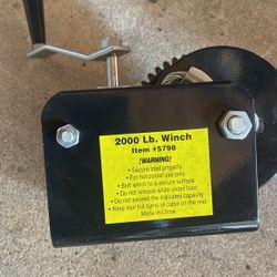 Geared  Winch 
