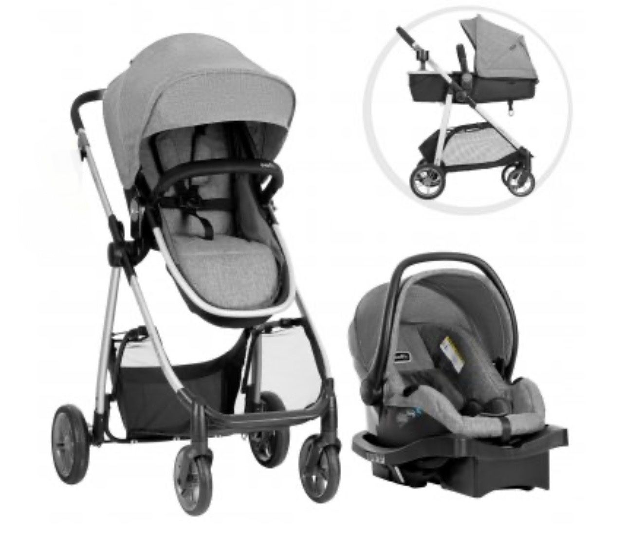 Car seat and stroller