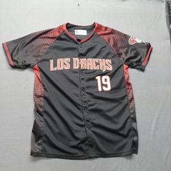 Arizona Diamondbacks “Los D-Backs” Jersey #19 Pepsi Promo MLB XL Button-Up