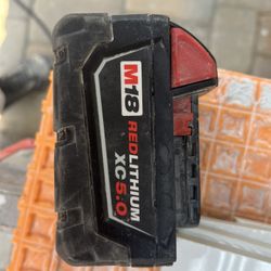 M18 Milwaukee 5.0 Lithium Battery