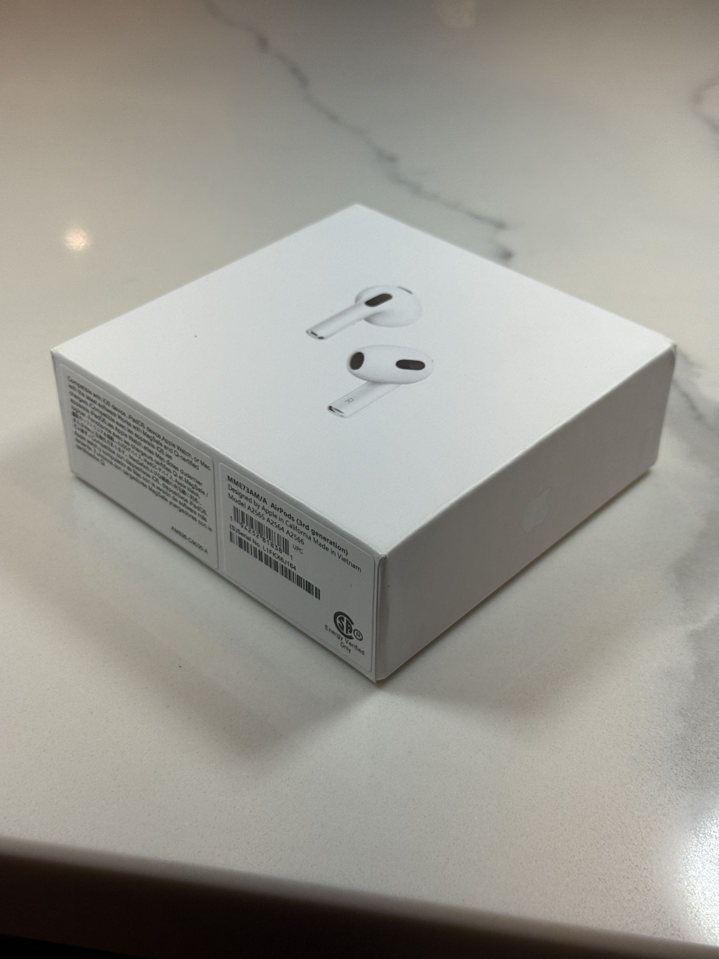 AirPods 3rd Generation White with MagSafe Charging Case