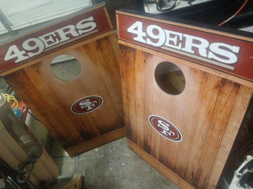 NFL Cornhole Game And Tin
