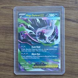 Mega Darkrai EX 048/084 Pitch Black Holo English Pokémon TCG Card