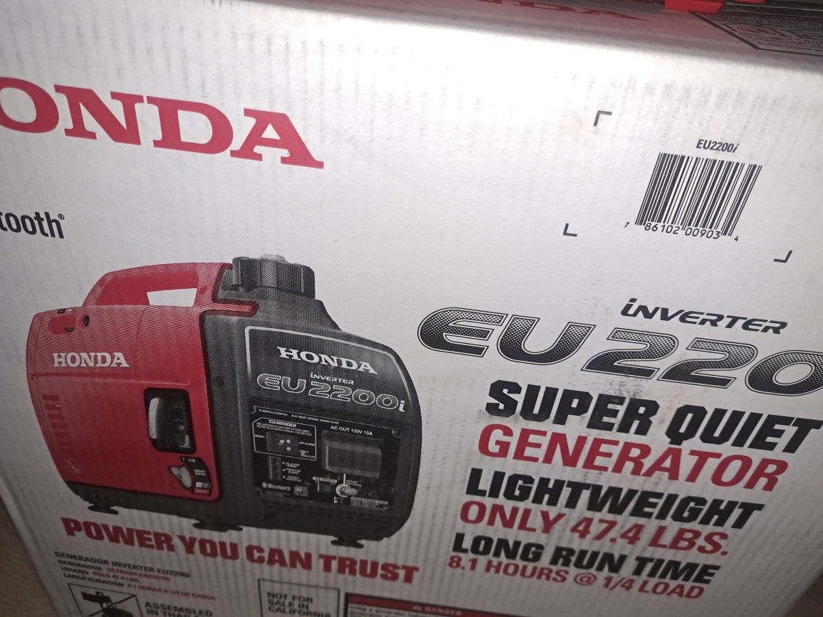 Honda eu2200 generator