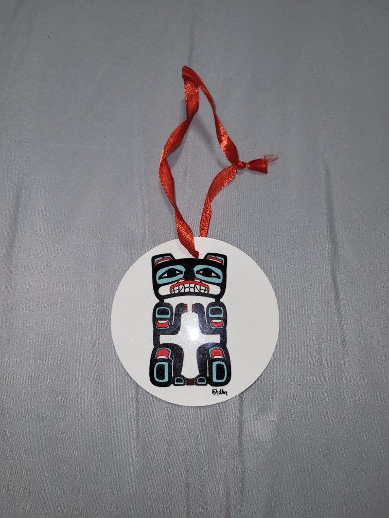 Tribal Art Christmas Ornament