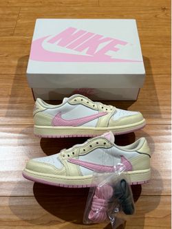NEW Nike X Travis Scott Air Jordan 1 Retro Low OG SP Sail PS Size 3Y