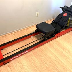 First Degree Newport Club Fluid Row Machine Exercise Water Rower Rowing Fitness Trainer Crossfit