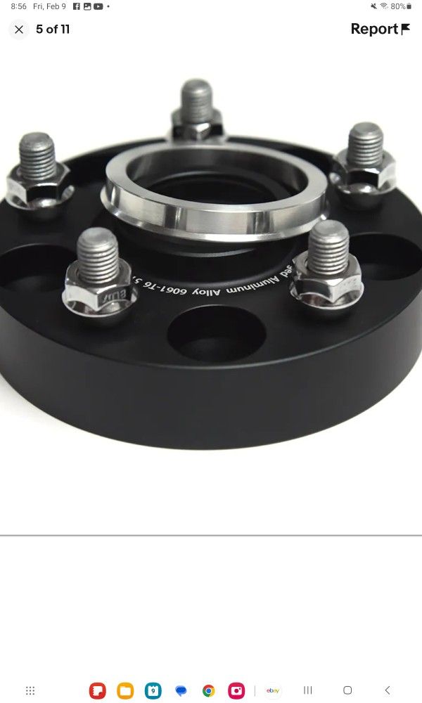 73.1mm OD To 67.1mm ID Silver Aluminum Hub Rings For Maserati Mazda Mitsubishi (1)