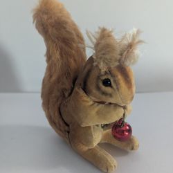 Steiff Velvet Miniature Squirrel 1950s