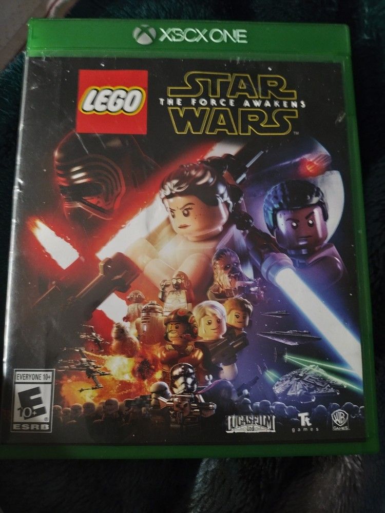 Xbox 1 Lego Star Wars, Lego Jurassic World, Minecraft