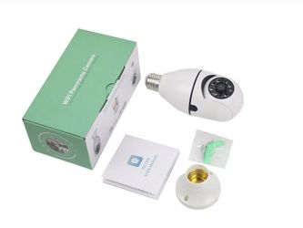 WI-FI Panorama Screw in Light A6 Bulb Security Camera Outdoor