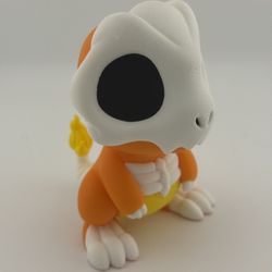 Custom 3D Printed Charmander Cubone Figure – Pokémon Collectible 🔥🦴