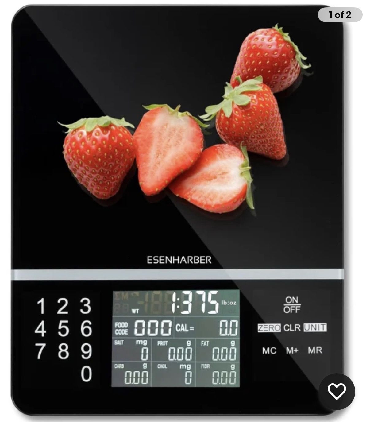 Food Scale with Nutritional Calculator