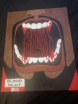 Marvel Blade painting