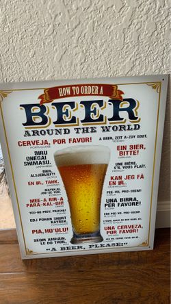 Beer sign
