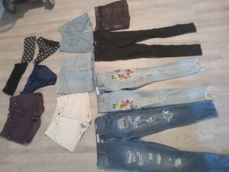 Size 3 Clothes Jean Shorts Swim Suits Skirts