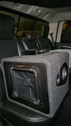Kicker 12 inch L3 solo baric phoenix gold amp
