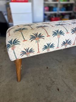 upholstered bench