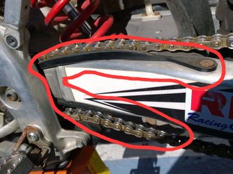 Yamaha yz chain slider