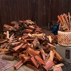 Dry Split Almond Mix Firewood!!!Ready Too Burn Seasoned Wood!!!