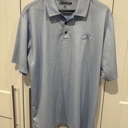 Pebble Beach Dry Luxe Performance Golf Shirt, Men’s XL