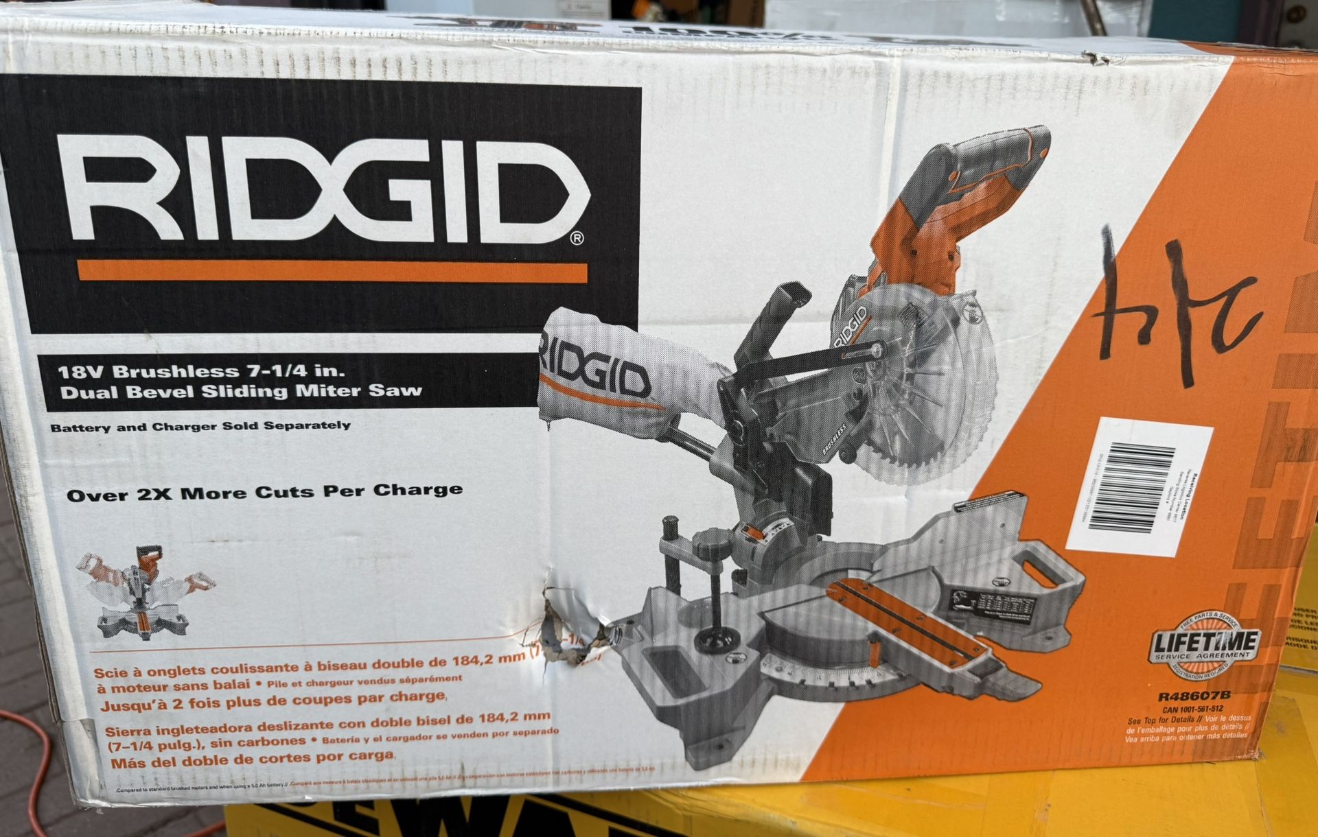 Ridgid Sliding Miter Saw