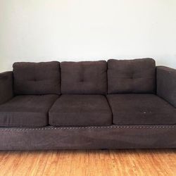 Gray Couch Sofa Sectional Loveseat Chair