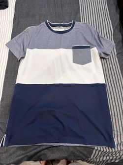 Scott James Colorblock Pocket Tee Shirt Size Medium