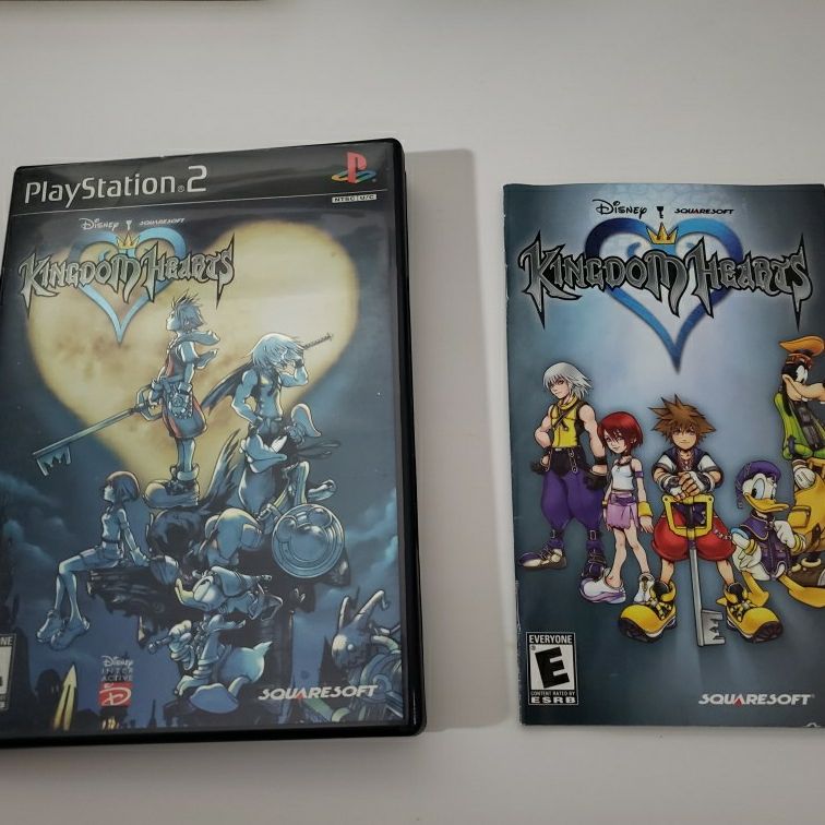 Playstation 2 Disney Kingdom Hearts (PS2) Squaresoft Video Game