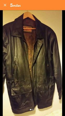 Leather Jacket XL