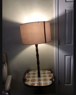 Free Standing Lamp also Side Or Accent Table Nightstand All Wood