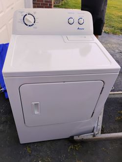 Amana Electric Dryer White Front Load